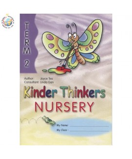 หนังสือเรียนภาษาอังกฤษอนุบาล Kinder Thinkers Nursery Term 2 Coursebook