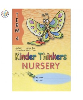 หนังสือเรียนภาษาอังกฤษอนุบาล Kinder Thinkers Nursery Term 4 Coursebook