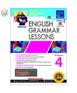 แบบฝึกหัดภาษาอังกฤษ Grammar ป.4 English Grammar Lessons Workbook 4