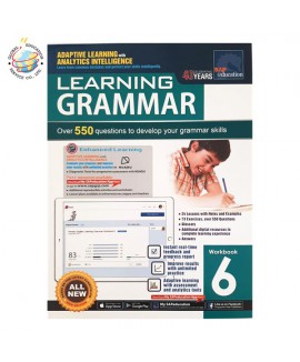 แบบฝึกหัดภาษาอังกฤษ ป.6 Learning+ English Grammar Workbook 6 + NUADU
