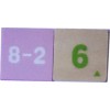 เกมจับคู่บวกลบเลข (81 ชิ้น)  ขนาด 11.8*19*2.8 ซม.