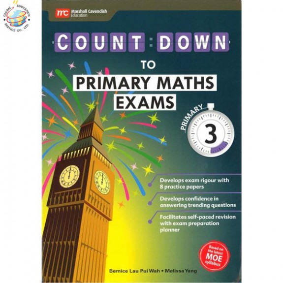 แบบทดสอบคณิตศาสตร์ ป.3 Count Down To Pri Maths Exams P3