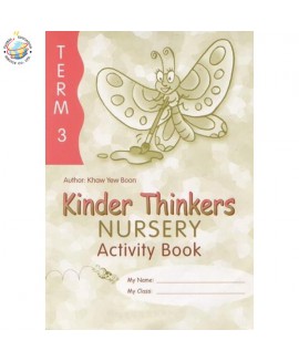 แบบฝึกหัดภาษาอังกฤษอนุบาล Kinder Thinkers Nursery Term 3 Activity Book