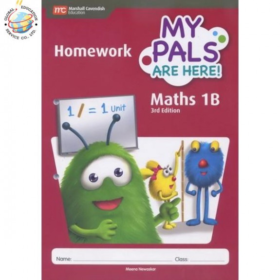 แบบฝึกหัดคณิตศาสตร์ ป.1 เล่ม 2 MPH Maths Homework Book 1B (3rd Edition) Primary 1