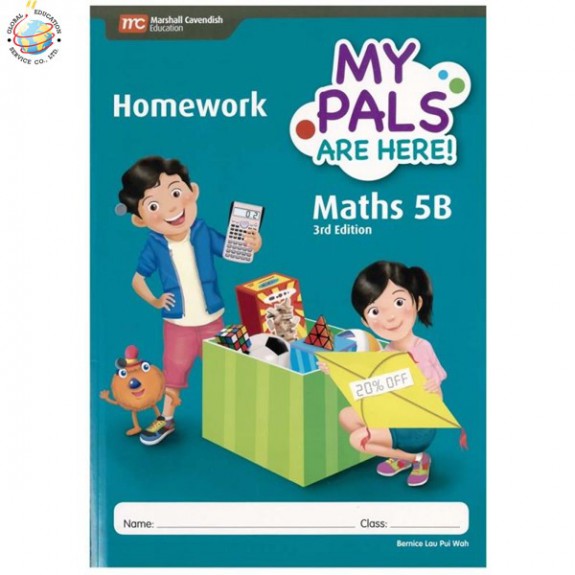แบบฝึกหัดคณิตศาสตร์ ป.5 เล่ม 2 MPH Maths Homework Book 5B (3rd Edition) Primary 5