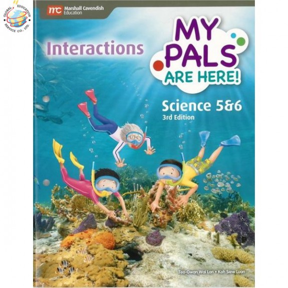 แบบเรียนวิทยาศาสตร์ภาษาอังกฤษ ป.5&6  MPH Science TB P5&6 Interactions (3E)