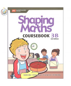 แบบเรียนคณิตศาสตร์ ป.3 เล่ม 2 Shaping Maths Crsbk. 3B (3E)