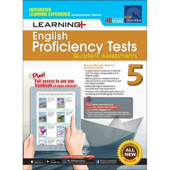 แบบฝึกหัดอังกฤษ Proficiency Tests English Continual Assessment & Semestral Assessment Primary 5