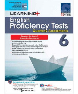 แบบฝึกหัดอังกฤษ Proficiency Tests English Continual Assessment & Semestral Assessment Primary 6