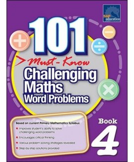 แบบฝึกหัดคณิตศาสตร์ ป.4_101 Must-Know Challenging Maths Word Problems Book 4