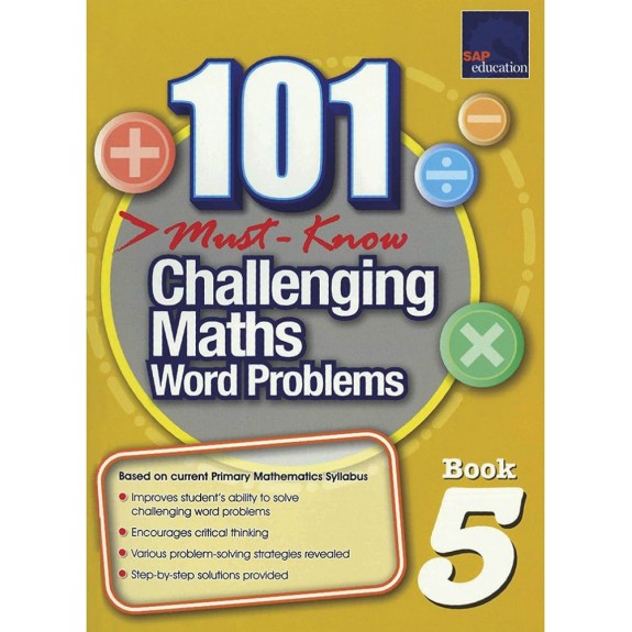 แบบฝึกหัดคณิตศาสตร์ ป.5_101 Must-Know Challenging Maths Word Problems Book 5