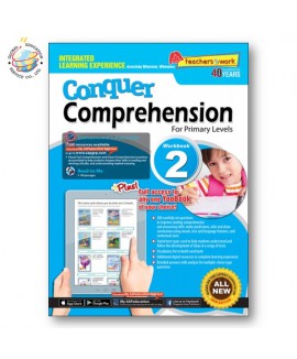 แบบฝึกหัดสรุปใจความภาษาอังกฤษ Conquer Comprehension For Primary Levels Workbook 2 