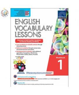 แบบฝึกหัดคำศัพท์ ป.1  English Vocabulary Lessons Workbook 1