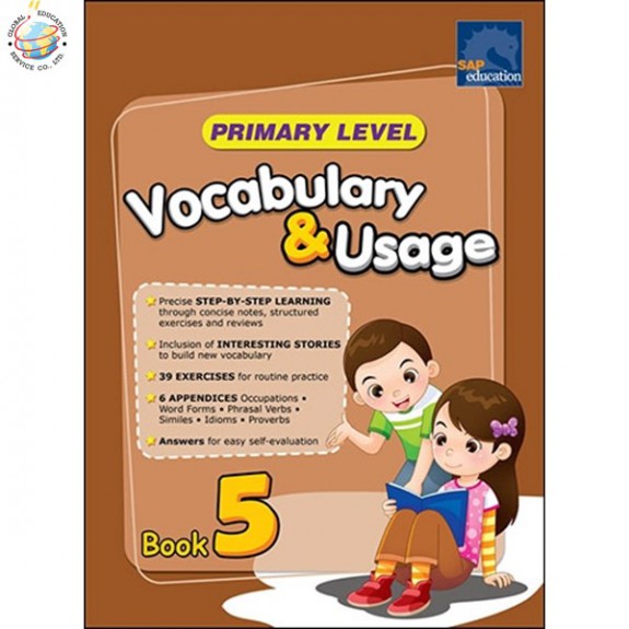 แบบฝึกหัดคำศัพท์ English Vocabulary Lesson ป.5  Primary Level Vocabulary & Usage Book 5