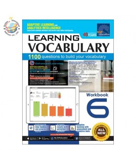 แบบฝึกหัดคำศัพท์ภาษาอังกฤษ ป. 6  Learning Vocabulary Workbook 6