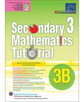 แบบฝึกหัดเสริมคณิตศาสตร์ ม.3 Secondary 3 Mathematics Tutorial 3B [Express Course]