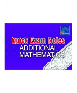 สรุปสูตรคณิตศาสตร์ สูตรคณิตศาสตร์ สูคณิตศาสตร์มัธยม Quick Exam Notes Additional Mathematics