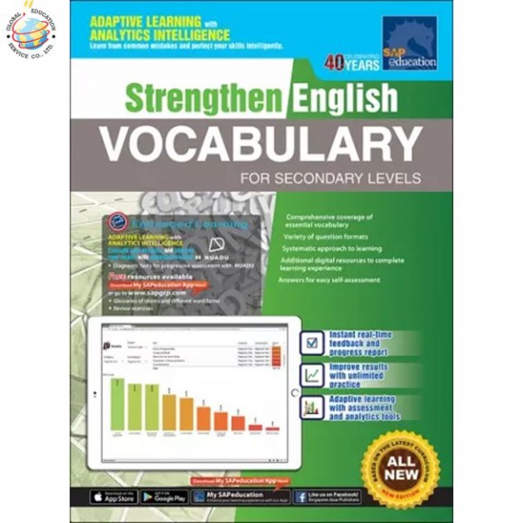 แบบฝึกหัดเสริมสคำศัพท์ภาษาอังกฤษระดับมัธยมต้น Strengthen English Vocabulary For Secondary Levels  