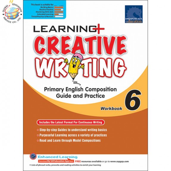 แบบฝึกหัดการเขียนเรียงความ Learning+ Creative Writing Workbook 6