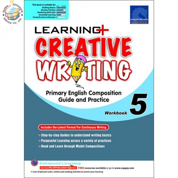แบบฝึกหัดการเขียนเรียงความ Learning+ Creative Writing Workbook 5