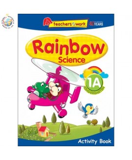 แบบฝึกหัดวิทยาศาสตร์ภาษาอังกฤษระดับอนุบาล Rainbow Science Activity Book K1A