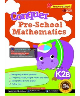 SAP_แบบเสริมคณิตศาสตร์สำหรับอนุบาล  Conquer Preschool Mathematics K2B
