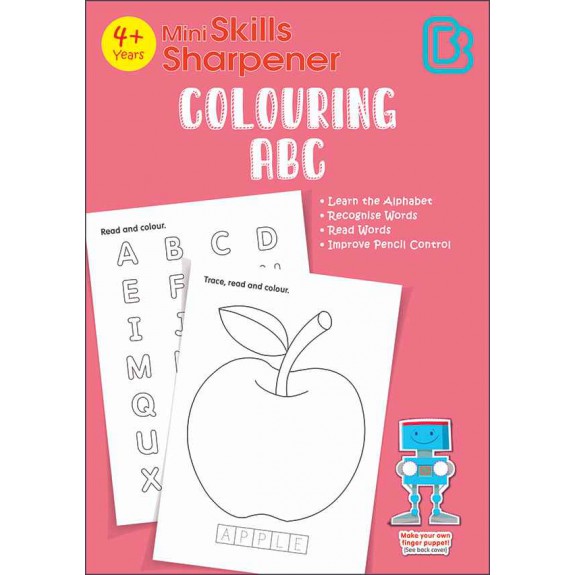 SAP_Mini Skills Sharpener COLOURING ABC (4+ Years) สมุดภาพระบายสีตัวอักษร ABC (สำหรับเด็กอายุ 4 ปีขึ้นไป) 
