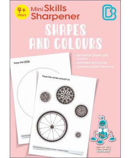 SAP_Mini Skills Sharpener SHAPES AND COLOURS (4+ Years) สมุดฝึกทักษะรูปทรงและสีสัน (สำหรับเด็กอายุ 4 ปีขึ้นไป) 