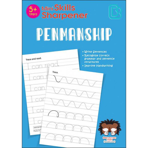 SAP_Mini Skills Sharpener PENMANSHIP (5+ Years) ฝึกคัดลายมือ (สำหรับเด็กอายุ 5 ปีขึ้นไป) 