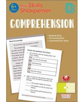 SAP_Mini Skills Sharpener COMPREHENSION (6+ Years) แบบฝึกการอ่านจับใจความ (สำหรับเด็กอายุ 6 ปีขึ้นไป) 