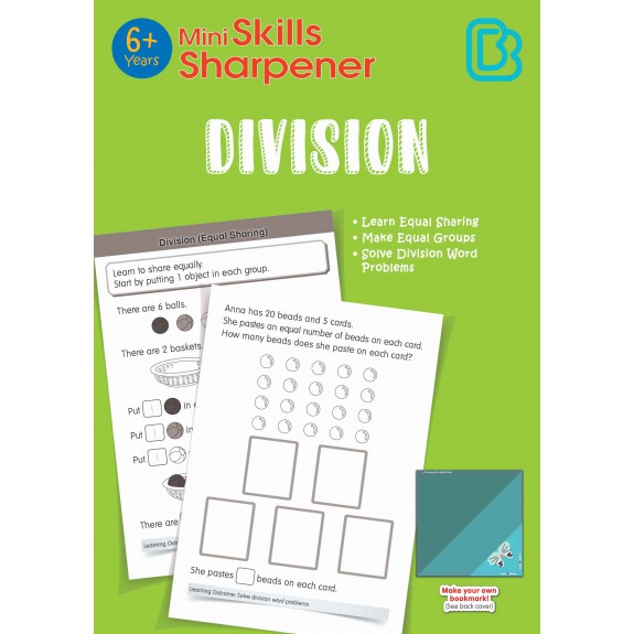 SAP_Mini Skills Sharpener DIVISION (6+ Years) สมุดภาพฝึกทักษะการหาร (สำหรับเด็กอายุ 6 ปีขึ้นไป) SAP_Mini Skills Sharpener DIVISION (6+ Years) สมุดภาพฝึกทักษะการหาร (สำหรับเด็กอายุ 6 ปีขึ้นไป)