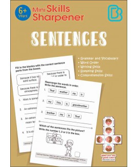 SAP_Mini Skills Sharpener SENTENCES (6+ Years) แบบฝึกการแต่งประโยค(สำหรับเด็กอายุ 6 ปีขึ้นไป) 