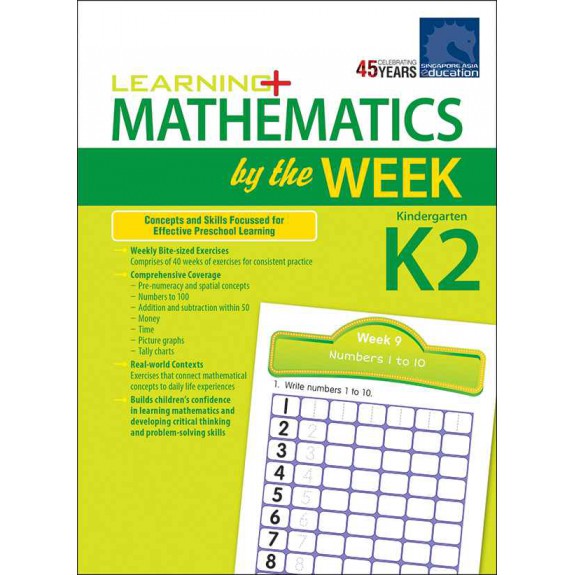 SAP_LEARNING+ MATHEMATICS by the WEEK Kindergarten 2 แบบเสริมคณิตศาสตร์ สำหรับอนุบาล 3