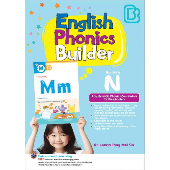 SAP_แบบฝึกหัดภาษาอังกฤษ สำหรับอนุบาล 1 English Phonics Builder Nursery SAP_แบบฝึกหัดภาษาอังกฤษ สำหรับอนุบาล 1 English Phonics Builder Nursery