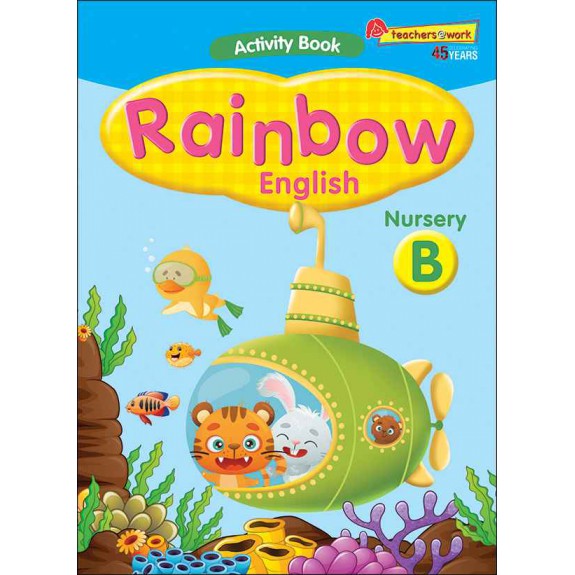 SAP_แบบฝึกหัดภาษาอังกฤษ สำหรับอนุบาล 1 Rainbow English Activity Book Nursery A