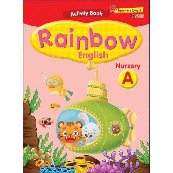 SAP_แบบฝึกหัดภาษาอังกฤษ สำหรับอนุบาล 1 Rainbow English Activity Book Nursery A SAP_แบบฝึกหัดภาษาอังกฤษ สำหรับอนุบาล 1 Rainbow English Activity Book Nursery A