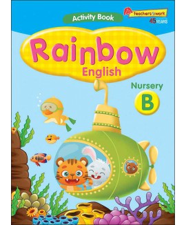 SAP_แบบฝึกหัดภาษาอังกฤษ สำหรับอนุบาล 1 Rainbow English Activity Book Nursery B