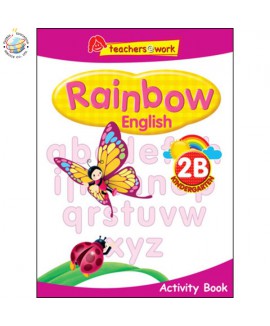 แบบฝึกหัดภาษาอังกฤษระดับอนุบาล Rainbow English Activity Book K2B