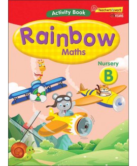 SAP_แบบฝึกหัดคณิตศาสตร์ สำหรับอนุบาล 1 Rainbow Maths Activity Book Nursery B