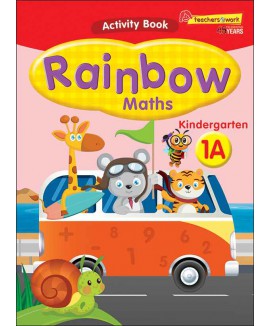 SAP_แบบฝึกหัดคณิตศาสตร์ สำหรับอนุบาล 2 Rainbow Maths Activity Book Kindergarten 1A
