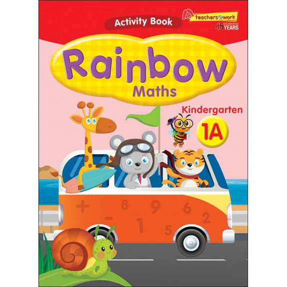 SAP_แบบฝึกหัดคณิตศาสตร์ สำหรับอนุบาล 2 Rainbow Maths Activity Book Kindergarten 1A SAP_แบบฝึกหัดคณิตศาสตร์ สำหรับอนุบาล 2 Rainbow Maths Activity Book Kindergarten 1A