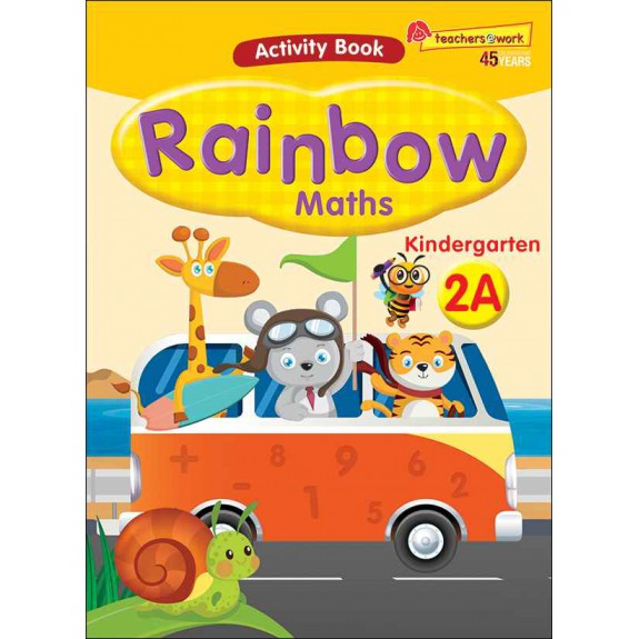 SAP_แบบฝึกหัดคณิตศาสตร์ สำหรับอนุบาล 3 Rainbow Maths Activity Book Kindergarten 2A SAP_แบบฝึกหัดคณิตศาสตร์ สำหรับอนุบาล 3 Rainbow Maths Activity Book Kindergarten 2A