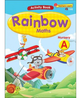 SAP_แบบฝึกหัดคณิตศาสตร์ สำหรับอนุบาล 1 Rainbow Maths Activity Book Nursery A