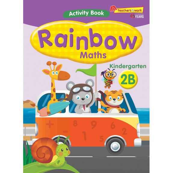 SAP_แบบฝึกหัดคณิตศาสตร์ สำหรับอนุบาล 3 Rainbow Maths Activity Book Kindergarten 2B SAP_แบบฝึกหัดคณิตศาสตร์ สำหรับอนุบาล 3 Rainbow Maths Activity Book Kindergarten 2B