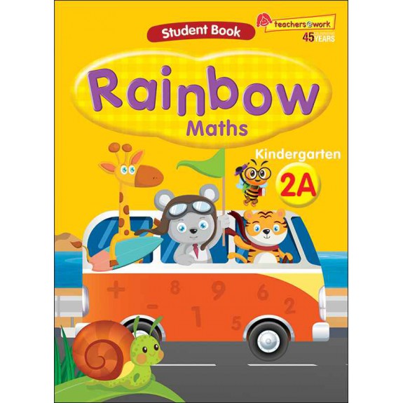 SAP_แบบเรียนคณิตศาสตร์ สำหรับอนุบาล 3 Rainbow Maths Student Book Kindergarten 2A