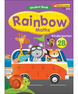 SAP_แบบเรียนคณิตศาสตร์ สำหรับอนุบาล 3 Rainbow Maths Student Book Kindergarten 2B