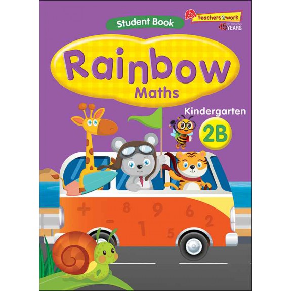 SAP_แบบเรียนคณิตศาสตร์ สำหรับอนุบาล 3 Rainbow Maths Student Book Kindergarten 2B