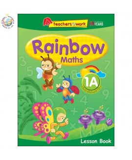 แบบเรียนคณิตศาสตร์ภาษาอังกฤษระดับอนุบาล Rainbow Maths Lesson Book K1A