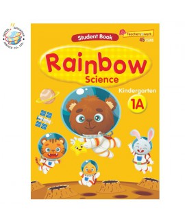 แบบเรียนวิทยาศาสตร์ภาษาอังกฤษระดับอนุบาล Rainbow Science Lesson Book K1A