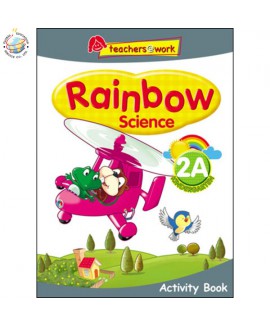 แบบฝึกหัดวิทยาศาสตร์ภาษาอังกฤษระดับอนุบาล Rainbow Science Activity Book K2A